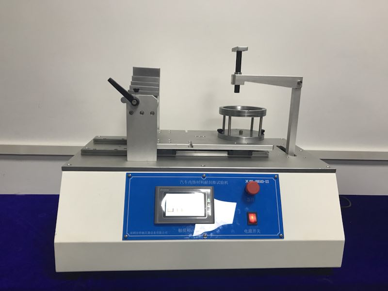 Scratch Resistant Instrument used for a variety of automotive interior materials test